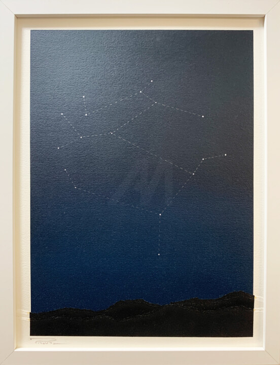 Malarstwo zatytułowany „Constellation B-III” autorstwa Peter Pitout, Oryginalna praca, Olej