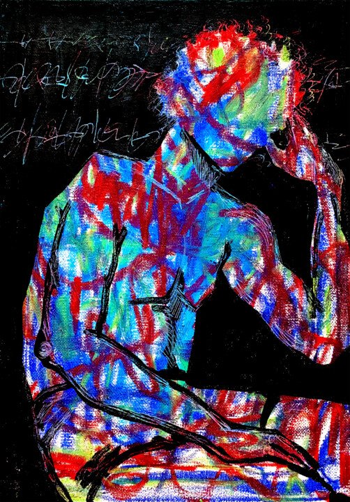 Painting,  15.8x11.8 in 
