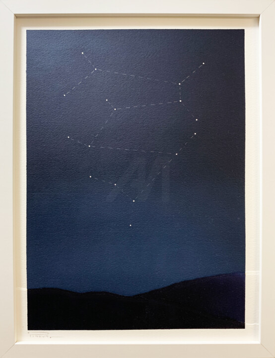 Malarstwo zatytułowany „Constellation B-V” autorstwa Peter Pitout, Oryginalna praca, Olej