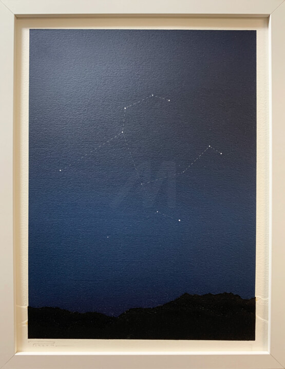 Malarstwo zatytułowany „Constellation B-VI” autorstwa Peter Pitout, Oryginalna praca, Olej