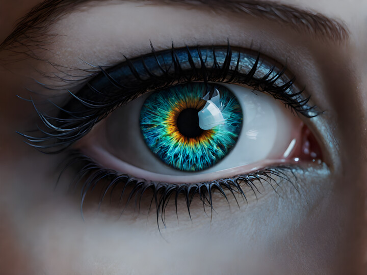 Oeil Magique de la Modernité 数字艺术