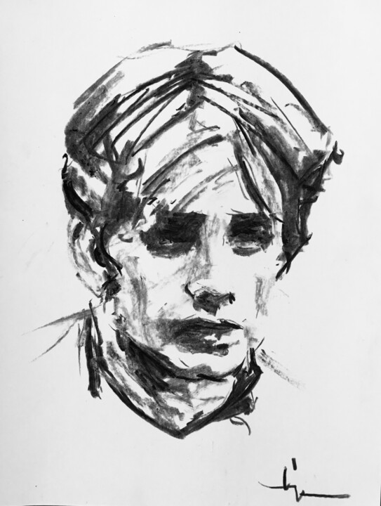 图画,  12.6x9.5 in 