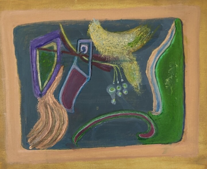 Peinture intitulée "ABSTRACTION 13" par Juan Luis Gandulfo, Œuvre d'art originale, Acrylique Monté sur Châssis en bois