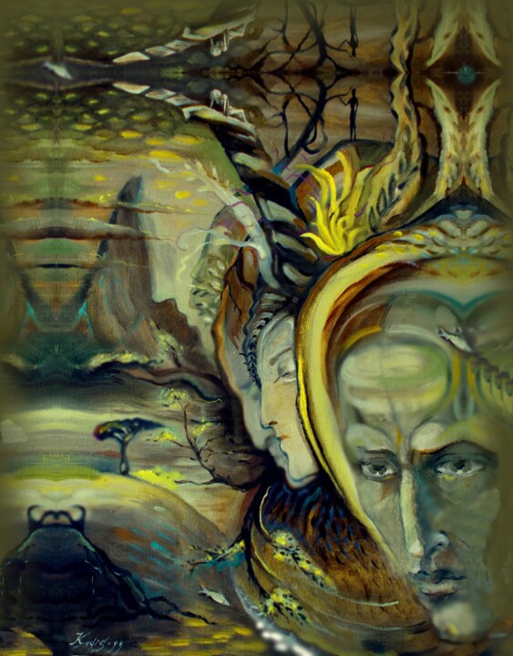 Жёлтый берег 数字艺术