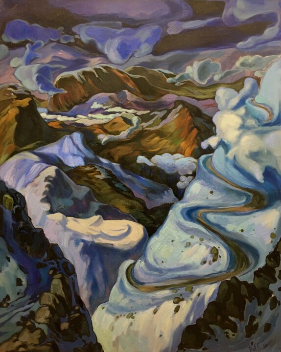 Schilderij,  39,4x31,5 in 