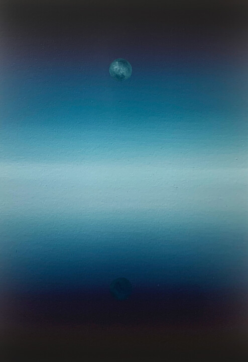 绘画 标题为“Scape IV” 由Peter Pitout, 原创艺术品, 油 安装在纸板上