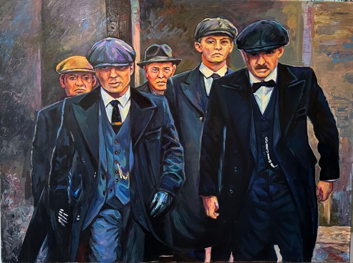 Peaky Blinders- 7 绘画, 35.4x47.2 in