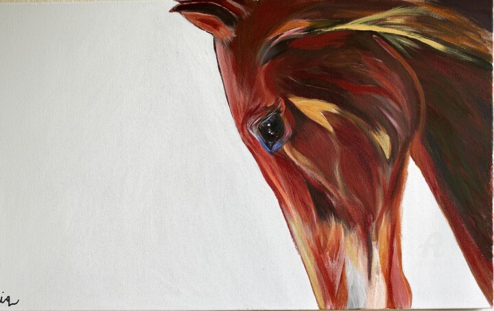Alert 绘画, 19.7x31.9 in