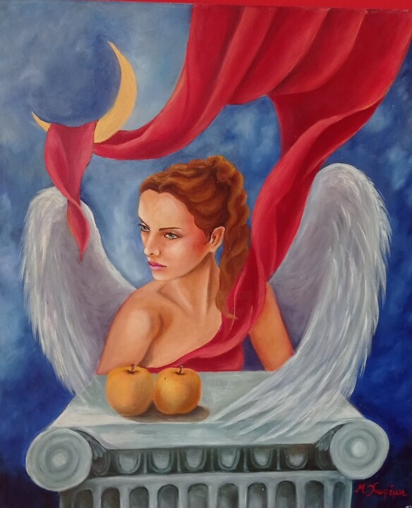 GOLDEN APPLES 绘画, 23.6x19.7 in