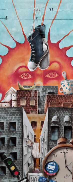 Rise and Shine! 绘画, 27x11 in