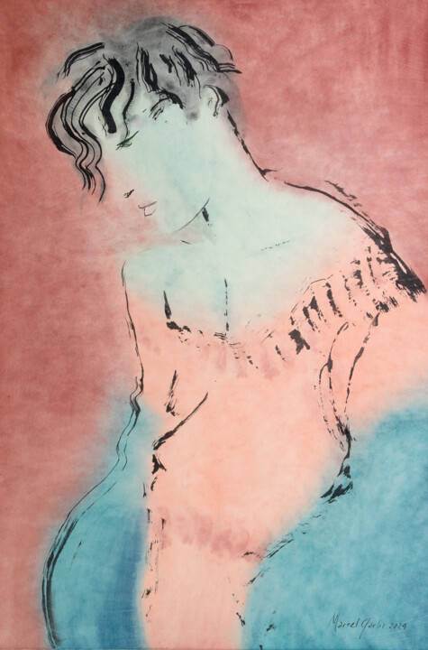 Evanescence 绘画, 27.6x18.5 in