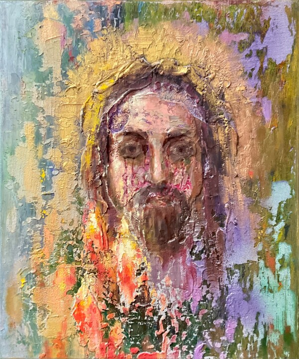 JESUS 绘画, 23.6x19.7 in