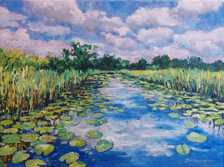 Tranquil Waters Tablo, 11,8x15,8 in
