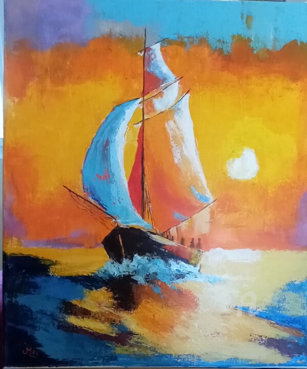 Moment suspendu Tablo, 23,6x19,7 in