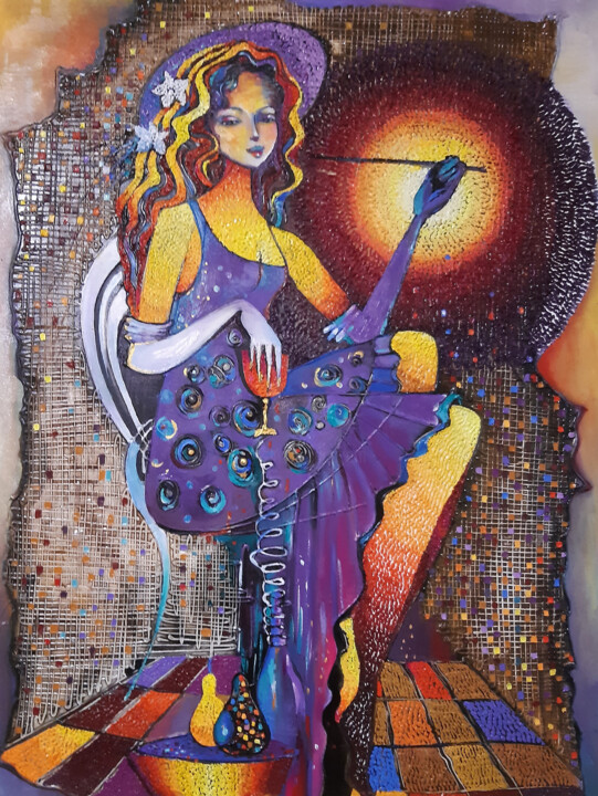 绘画,  31.5x23.6 in 