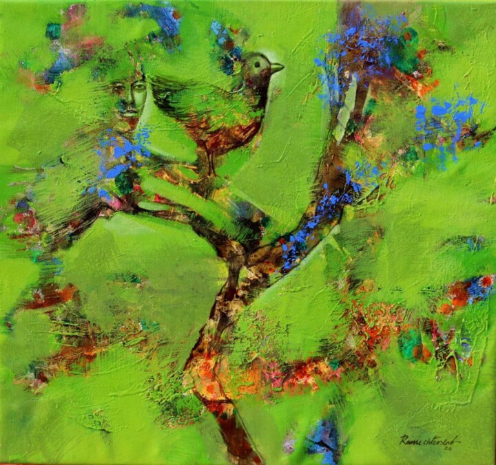 Painting,  27.6x31.5 in 
