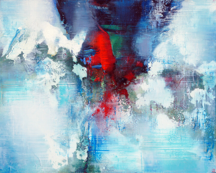 Ohne Titel, abstrakt... 绘画, 31.5x39.4 in