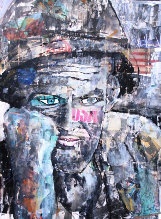 Peinture intitulée "ils ont traversé" par Roger Boubenec, Œuvre d'art originale, Aquarelle