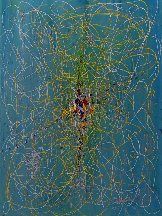 Pintura titulada "The Coronation of K…" por Dunc Ebedes, Obra de arte original, Acrílico Montado en Bastidor de camilla de m…