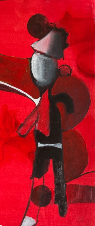 Sans titre 87 绘画, 19.7x8.3 in