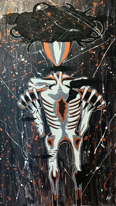 绘画,  27.6x15.8 in 