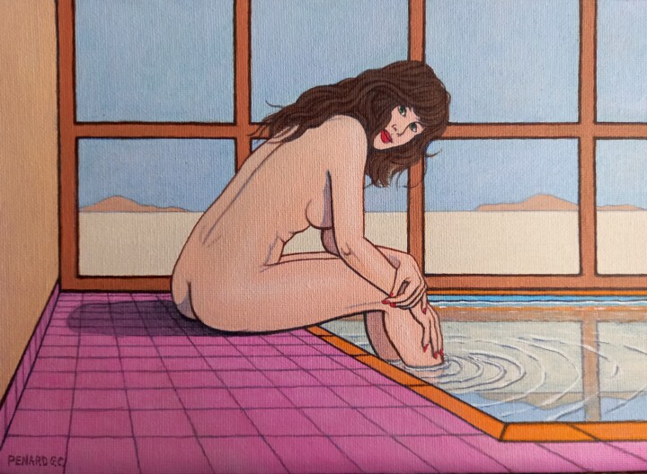 绘画,  7.5x10.6 in 