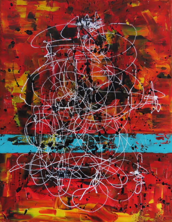 You Cannot Pass 绘画, 27.6x21.7 in