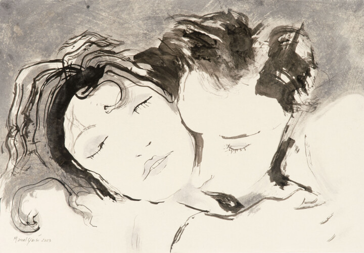 Tekening,  18,5x26,4 in 