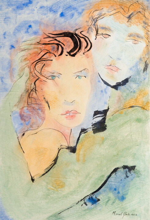We shall overcome 绘画, 27.6x18.5 in