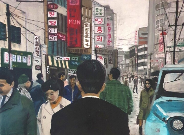 绘画,  19.7x27.6 in 