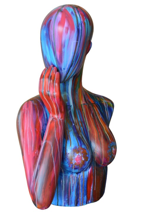 雕塑 标题为“Pop Art Sculpture” 由Antonella Castrovillari, 原创艺术品, 丙烯