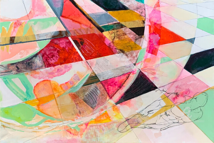 Levitation 绘画, 24x36 in