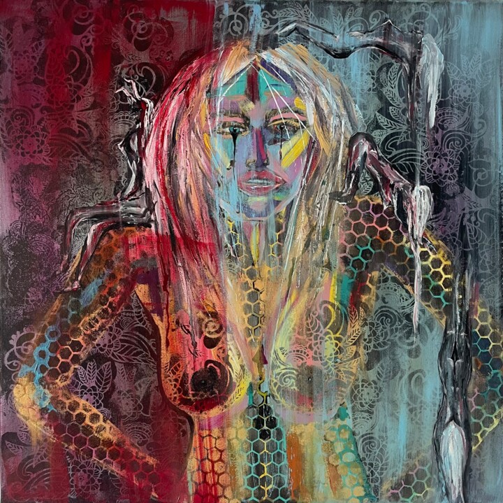 绘画,  31.5x31.5 in 