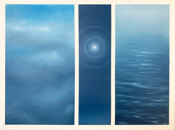 History of the Storm - III 绘画, 22.1x29.9 in