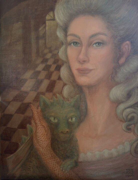Best friend ore my soul is in my hands 绘画, 25.6x19.7 in