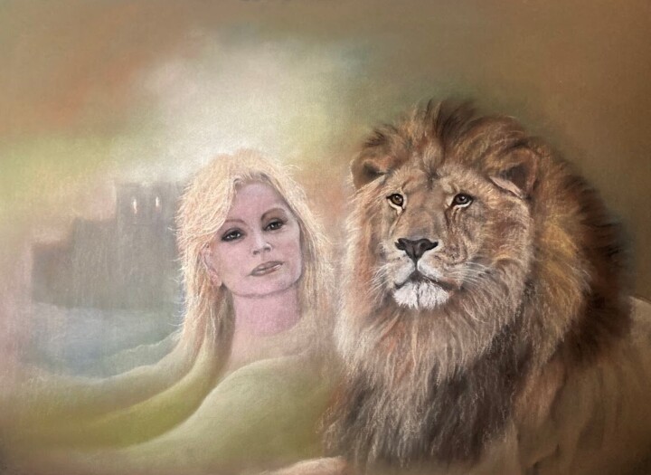 "Harmonie instinctive" 绘画, 23.6x31.5 in