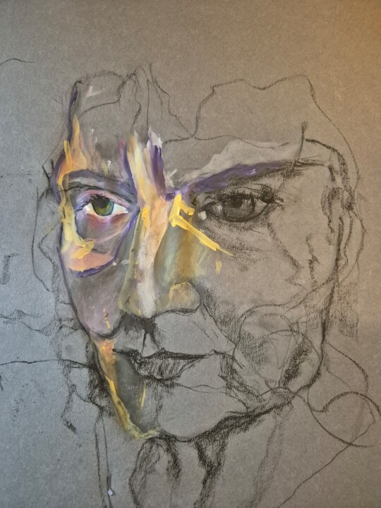 Portrait 2024 图画, 25.6x19.7 in