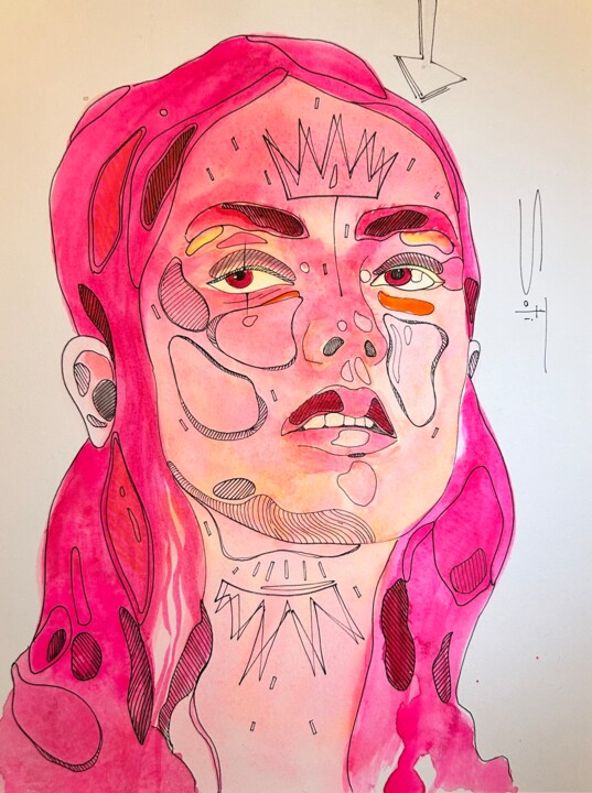 绘画,  12x9 in 