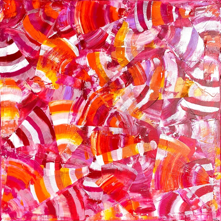 Chant estival Schilderij, 19,7x19,7 in