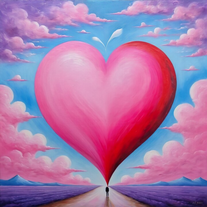 walking of love 数字艺术