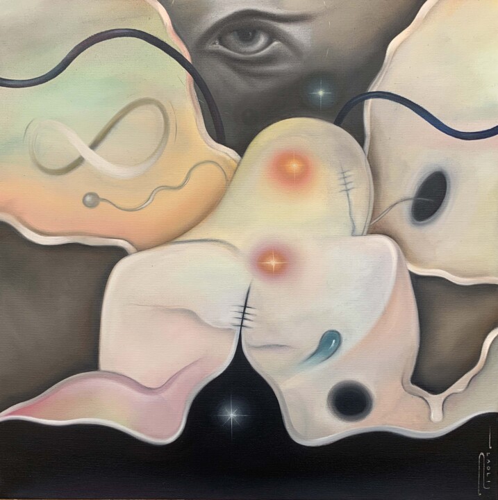 绘画,  19.7x19.7 in 