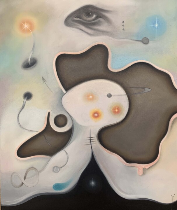 Incertitude Celeste 绘画, 23.6x19.7 in