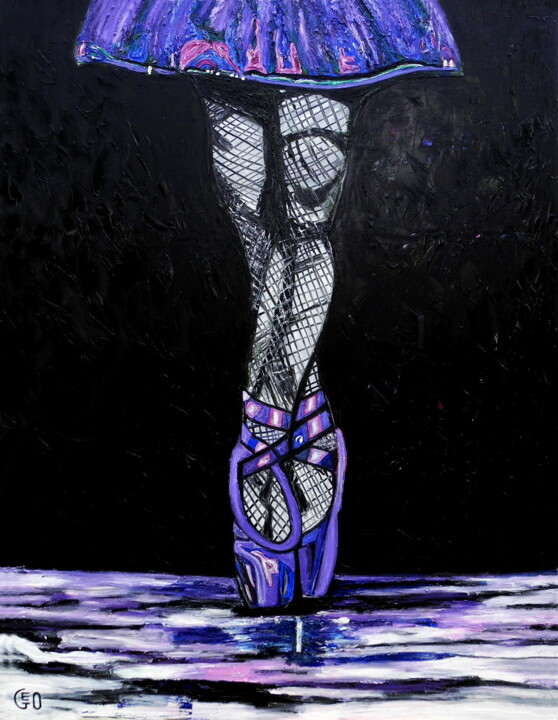 Pointes 7 绘画, 51.2x39.4 in