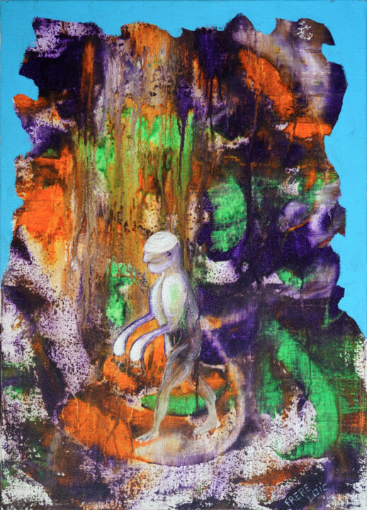 Le somnambule - N° 71 绘画, 18.1x13 in