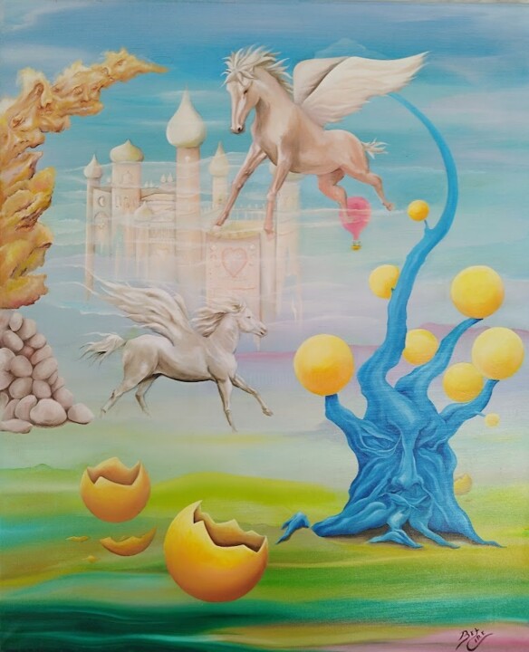 绘画,  28.7x23.6 in 