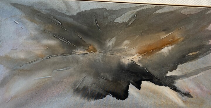 Bing bang 绘画, 19.7x39.4 in