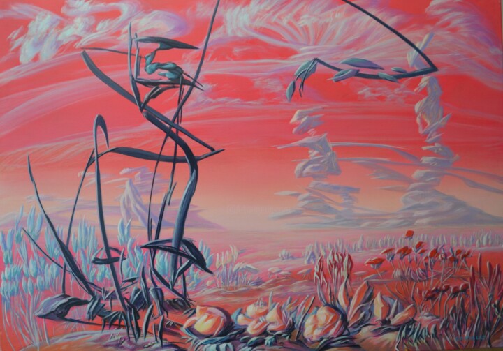 绘画,  25.6x36.2 in 