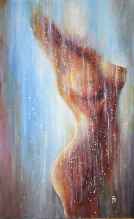 " ELLE " 绘画, 31.5x19.7 in