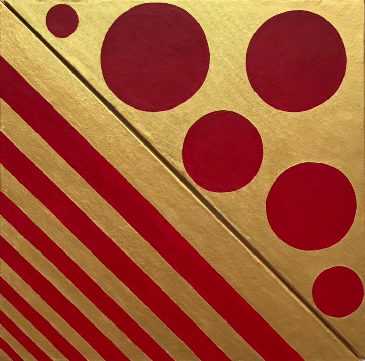 Painting titled "Take off and Don't…" by Nataliia Nikitina, Original Artwork, Acrylic