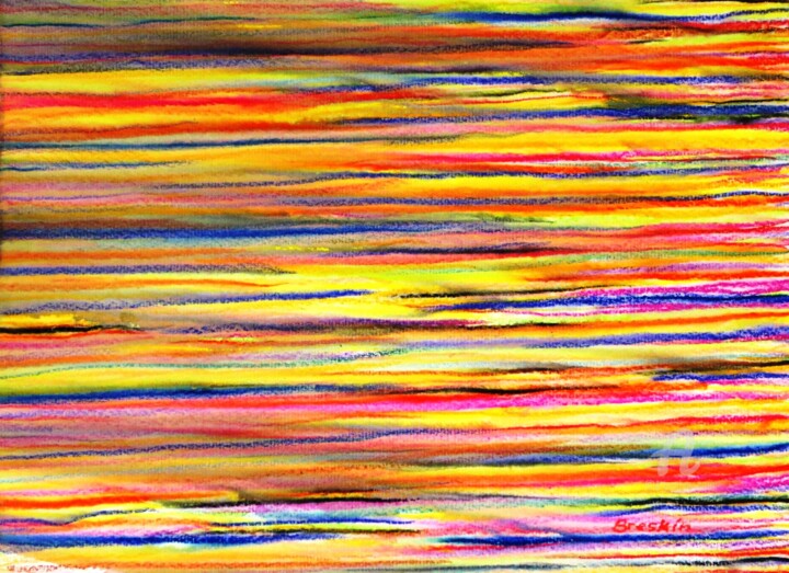 Горизонт 绘画, 13.8x19.3 in